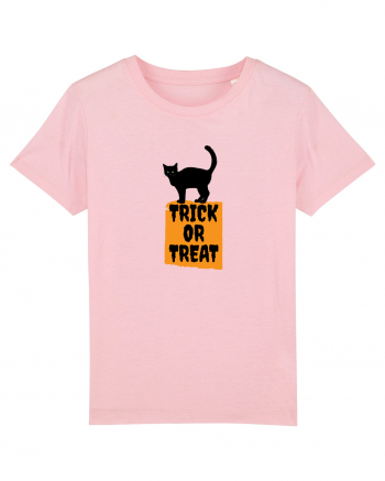 Pisica Neagră Trick or Treat  Cotton Pink