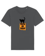 Pisica Neagră Trick or Treat  Tricou mânecă scurtă Unisex Rocker