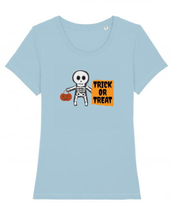 Schelet Trick or Treat  Sky Blue