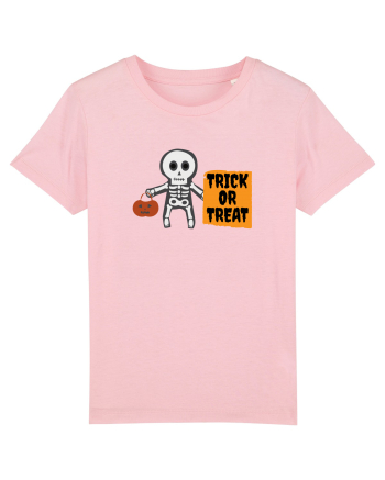 Schelet Trick or Treat  Cotton Pink