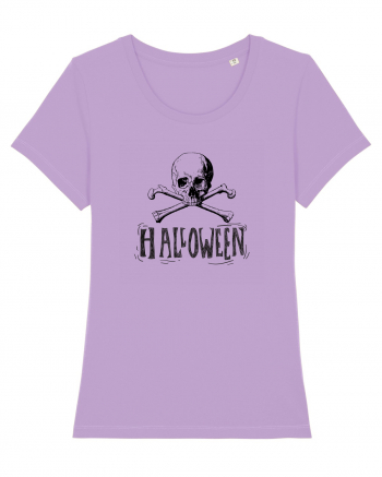 Halloween Skull and Bones Lavender Dawn