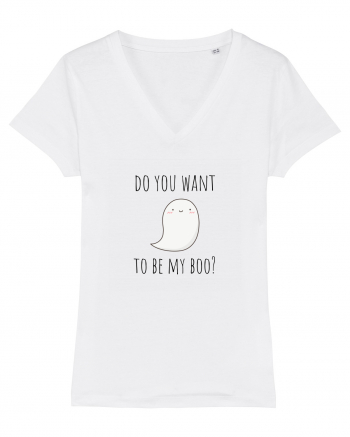 Do you want to be my boo?  White