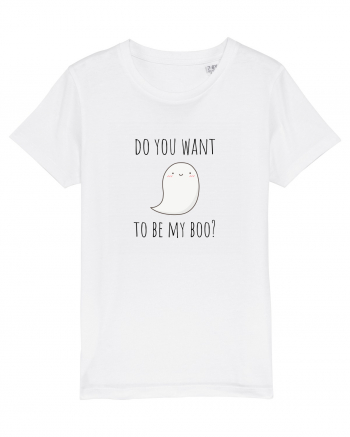 Do you want to be my boo?  White