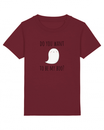 Do you want to be my boo?  Burgundy