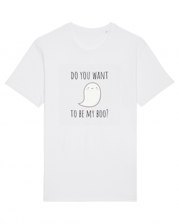 Do you want to be my boo?  White