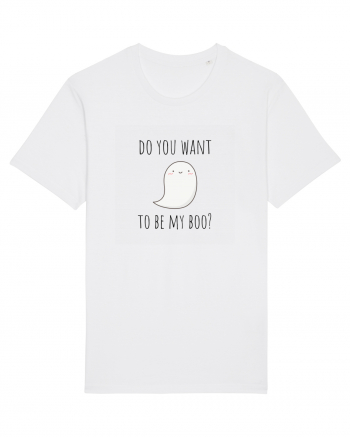 Do you want to be my boo?  White