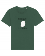 Do you want to be my boo?  Tricou mânecă scurtă Unisex Rocker