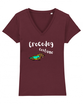 Crocodog Costume Burgundy