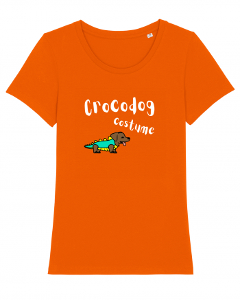 Crocodog Costume Bright Orange