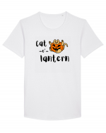 Cat - o '- lantern Tricou mânecă scurtă guler larg Bărbat Skater