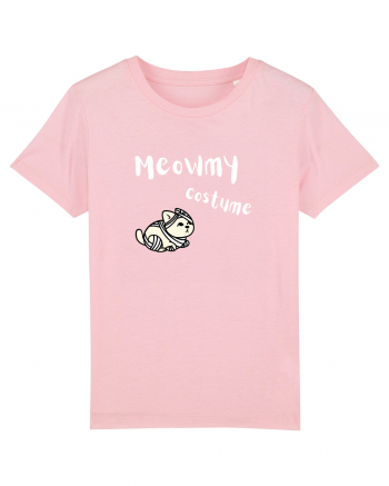 Meowmy Costume White Cotton Pink