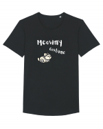 Meowmy Costume White Tricou mânecă scurtă guler larg Bărbat Skater