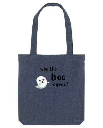 Who the boo cares? (negru)  Midnight Blue