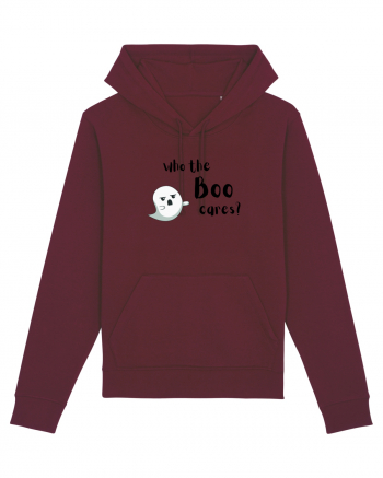 Who the boo cares? (negru)  Burgundy