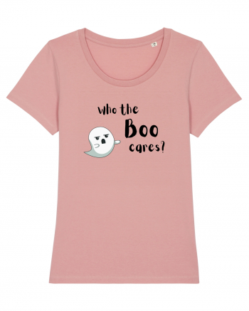 Who the boo cares? (negru)  Canyon Pink