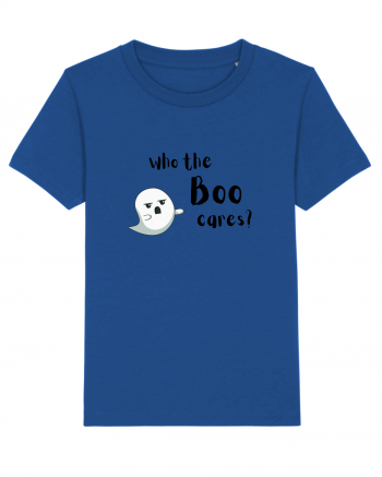 Who the boo cares? (negru)  Majorelle Blue