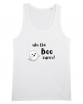 Who the boo cares? (negru)  White