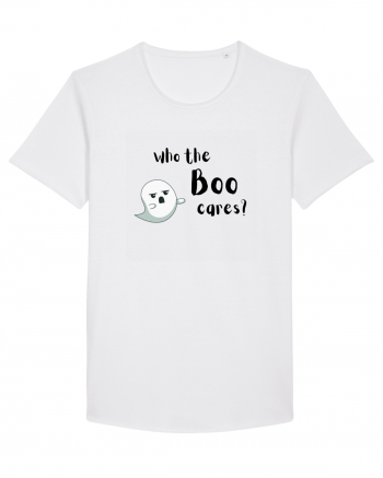 Who the boo cares? (negru)  White