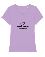 Yoga Language School Tricou mânecă scurtă guler larg fitted Damă Expresser
