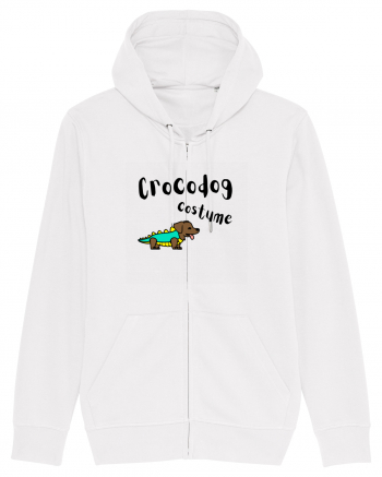 Crocodog Costume (negru)  White