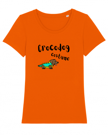 Crocodog Costume (negru)  Bright Orange