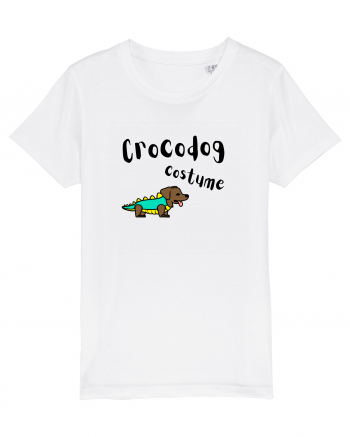 Crocodog Costume (negru)  White
