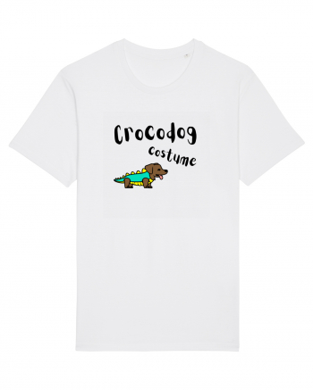 Crocodog Costume (negru)  White