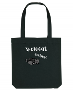 Skelecat costume (white)  Sacoșă textilă