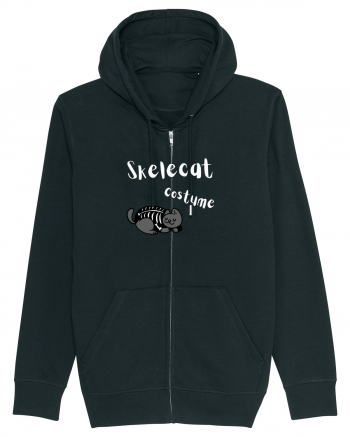 Skelecat costume (white)  Black