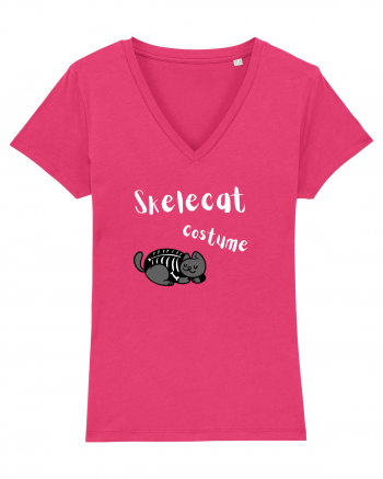 Skelecat costume (white)  Raspberry