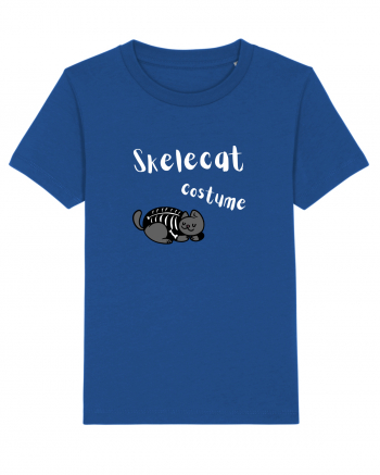 Skelecat costume (white)  Majorelle Blue