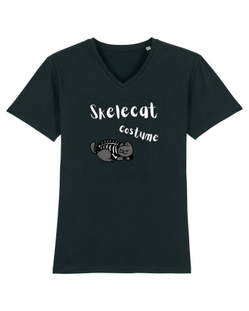 Skelecat costume (white)  Black