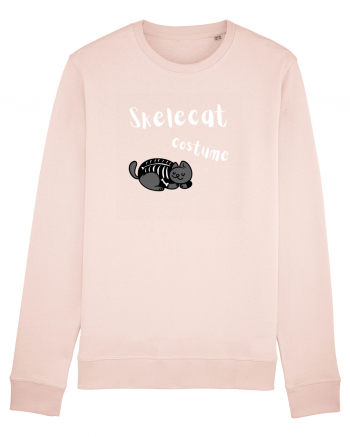 Skelecat costume (white)  Candy Pink