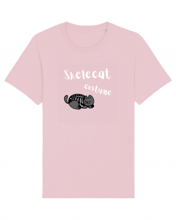 Skelecat costume (white)  Cotton Pink