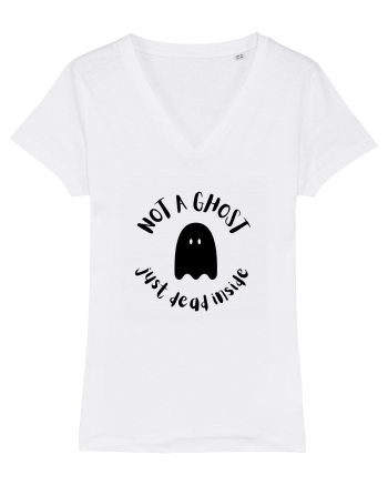 Not a ghost, just dead inside (negru)  White