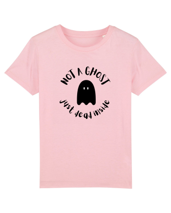 Not a ghost, just dead inside (negru)  Cotton Pink
