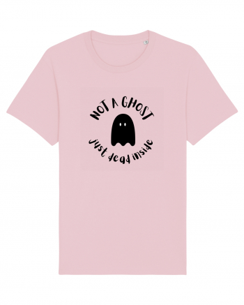 Not a ghost, just dead inside (negru)  Cotton Pink