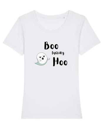 Boo f***g Hoo (negru)  White