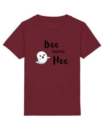 Boo f***g Hoo (negru)  Burgundy