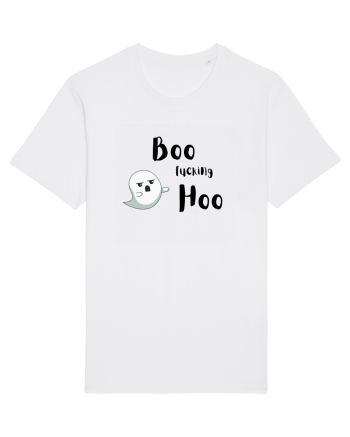 Boo f***g Hoo (negru)  White