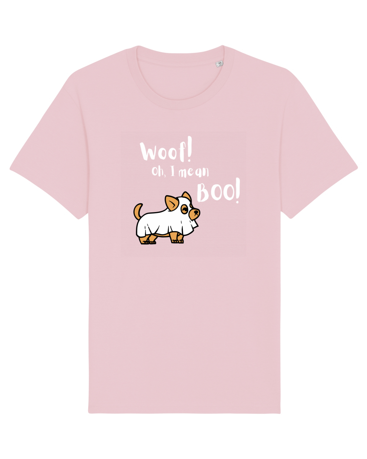 Tricou mânecă scurtă Unisex Rocker Cotton Pink