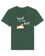 Woof! Oh, I mean Boo!  Tricou mânecă scurtă Unisex Rocker