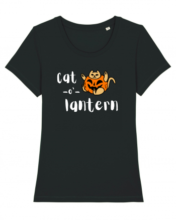 Cat - o '- lantern (alb)  Black