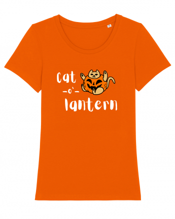 Cat - o '- lantern (alb)  Bright Orange