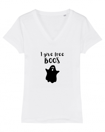 I give free Boos. (negru)  White