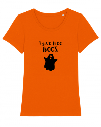 I give free Boos. (negru)  Bright Orange