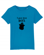 I give free Boos. (negru)  Tricou mânecă scurtă  Copii Mini Creator