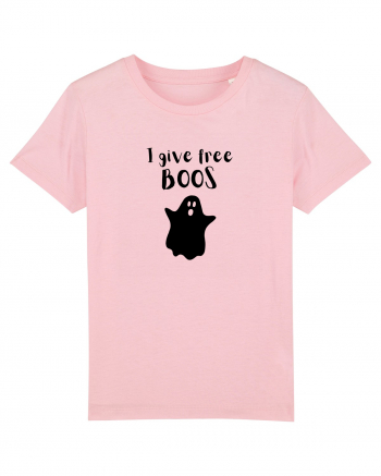 I give free Boos. (negru)  Cotton Pink