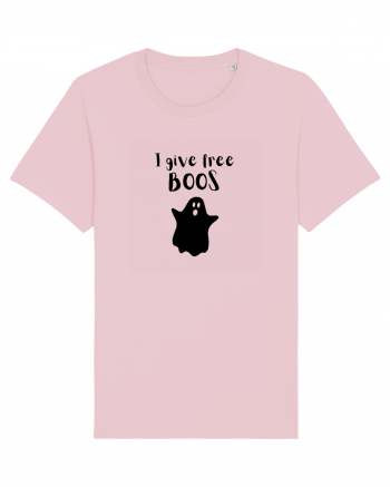 I give free Boos. (negru)  Cotton Pink