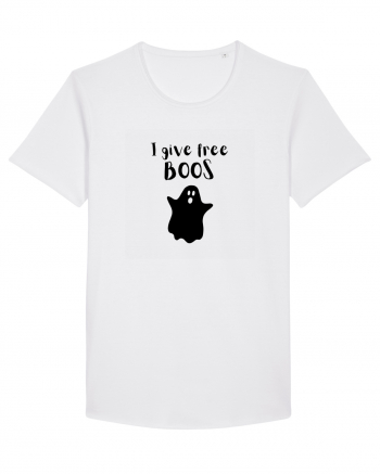 I give free Boos. (negru)  White